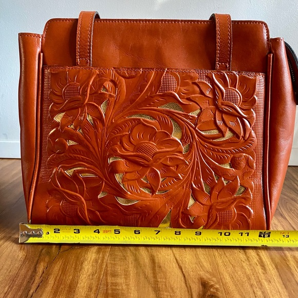 Patricia Nash Tooled Leather bag - Picture 12 of 15